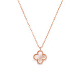 Rose Gold Vanya Clover Necklace