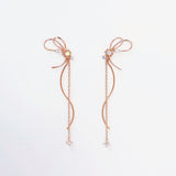 Rose Gold Lonicera Earrings