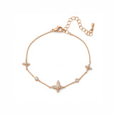 Rose Gold Mystic Butterfly Bracelet