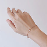 Rose Gold Mystic Butterfly Bracelet