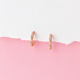 Adèle Huggie Hoop Earrings