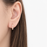 Adèle Huggie Hoop Earrings