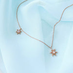 Rose Gold Made in Korea Earrings Korean Anting Cubic Zirconia Jewellery Malaysia Instagram 925 Sterling Silver hypoallergenic snowflake gift shops Jewellery Online Malaysia Shopping No Piercing Perfect Gift special gift Loved One Online jewellery Malaysia Gift for her Rose Gold Korea Made Earrings Korean Jewellery Jewelry Local Brand in Malaysia Cubic  Zirconia Dainty Delicate Minimalist Jewellery Jewelry Bride christmas Silver Gift Set present gift for her gift ideas bracelet gelang necklace rantai