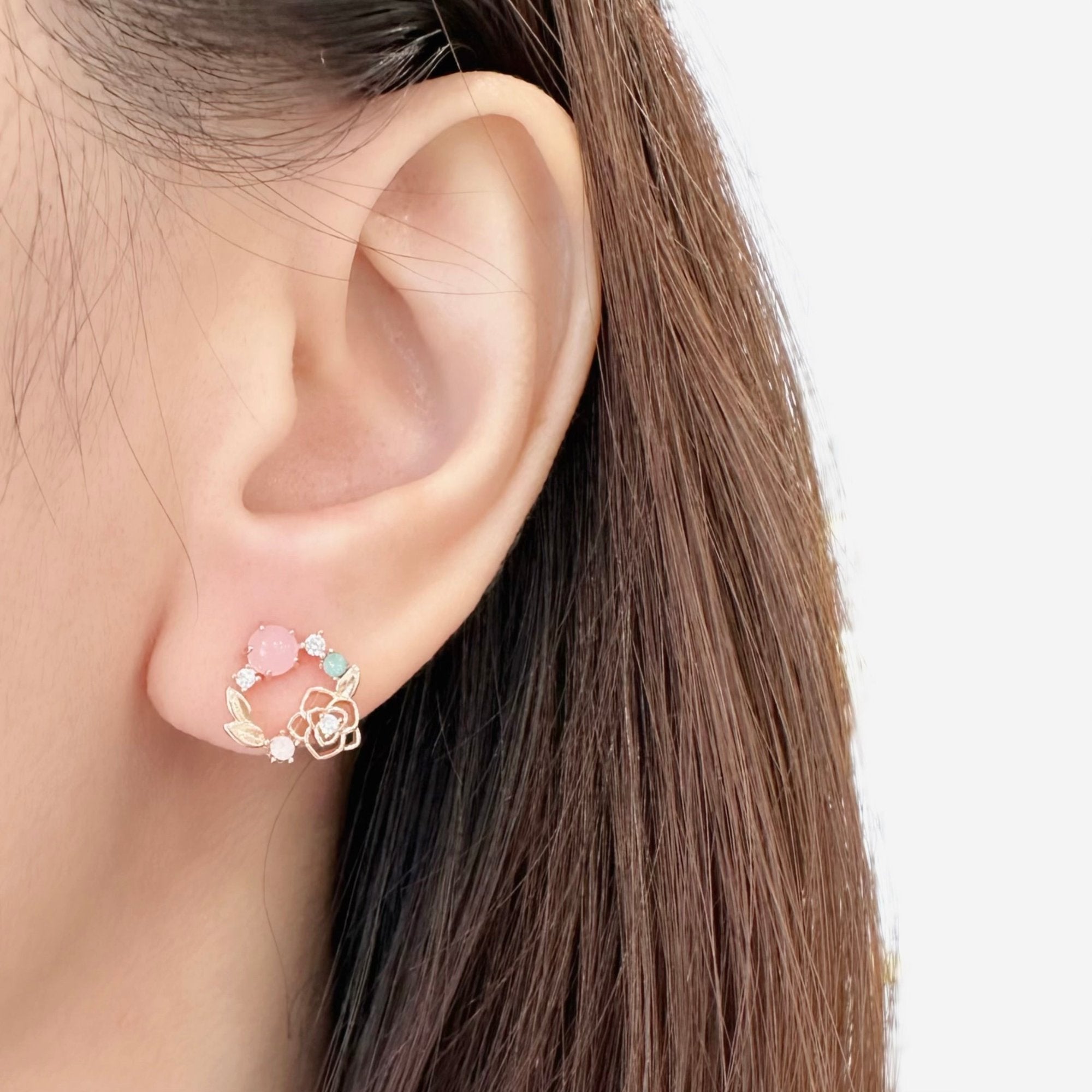 korean earrings bracelet jewellery Malaysia rose earrings korean jewellery rings earrings malaysia korean style earrings jewellery accessories hypoallergenic earrings s925 huggies silver necklace made in korea jewelry fashion jewellery malaysia earrings online shop malaysia Gift idea Gift for her Made in Korea Cubic Zirconia 925 Sterling Silver No Piercing Dainty Minimalist Daily wear Bestie Korean Anting Cincin Clip on 韩国耳环 韩国发饰 韩国饰品 hypoallergenic birthday gift set bridesmaid aurelia atelier