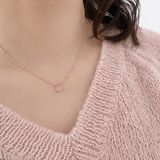 Rose Gold Surrounded by You Necklace