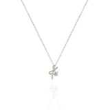 Silver Love Poem Necklace
