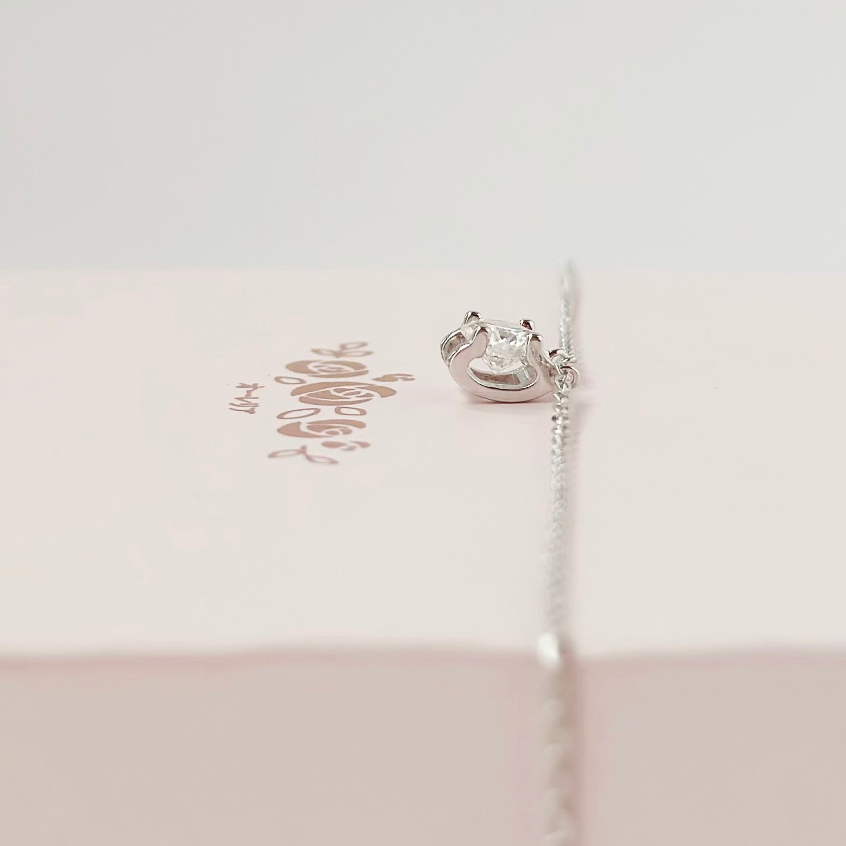 Gift idea Gift for her Made in Korea  Cubic Zirconia 925 Sterling Silver  No Piercing Jewelry Dainty Minimalist Dainty Daily wear korean earrings bracelet jewellery Malaysia necklace korean jewellery rings earrings malaysia korean style earrings malaysia jewellery jewelry  jewellery accessories s925 sterling silver rantai leher love necklace hypoallergenic earrings birthday gift gift set premium gift online gift shop bridesmaid gift aurelia atelier love diamond pendant 项链 925纯银 莫桑石