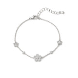 Silver Secret Blossom Bracelet