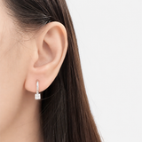 Princess Huggie Hoop Earrings [BACKORDER]