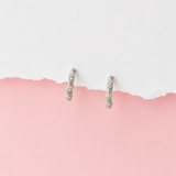 Adèle Huggie Hoop Earrings
