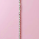 Silver Adore You Tennis Bracelet