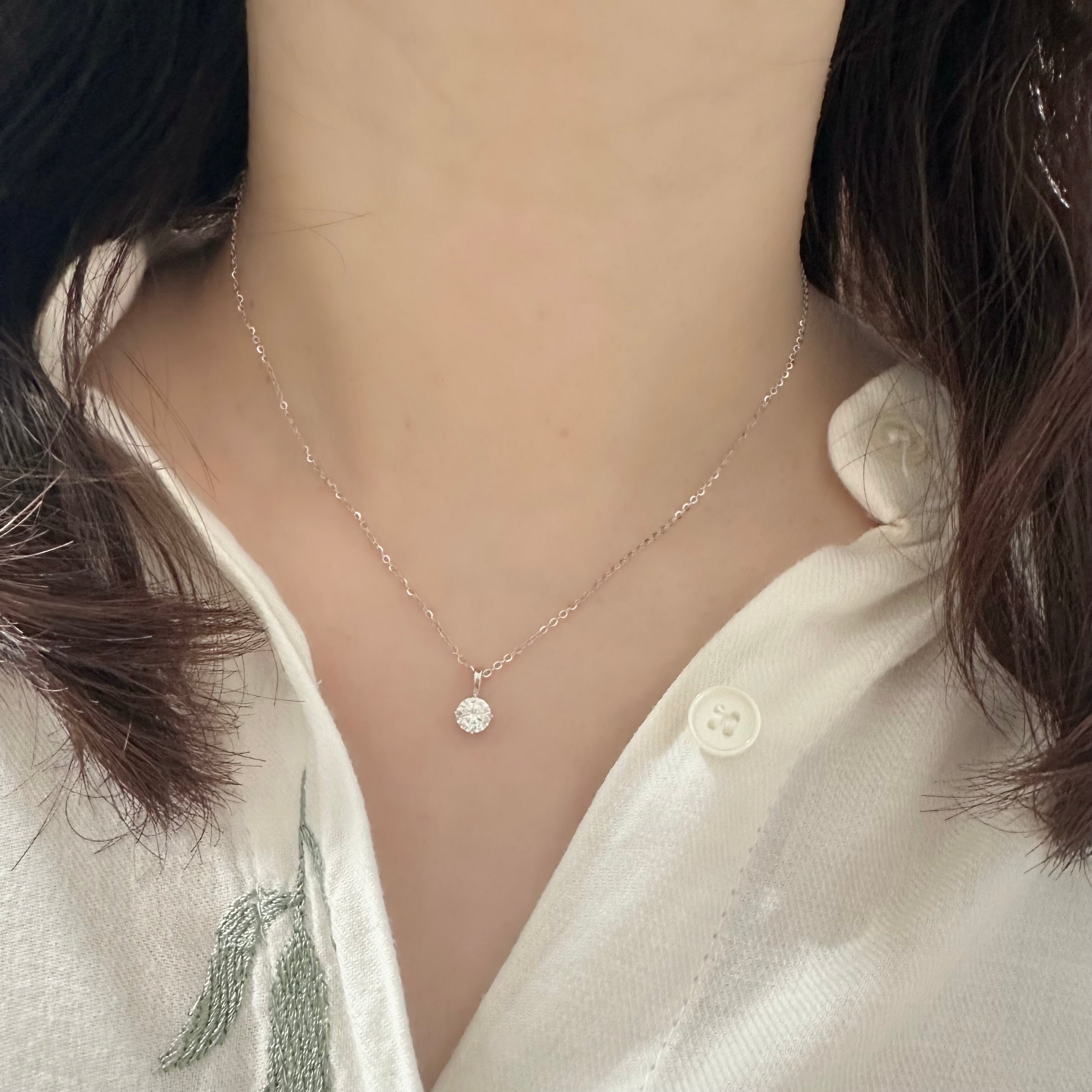 Gift idea Gift for her Made in Korea  Cubic Zirconia 925 Sterling Silver  No Piercing Jewelry Dainty Minimalist Dainty Daily wear korean earrings bracelet jewellery Malaysia necklace korean jewellery rings earrings malaysia korean style earrings malaysia jewellery jewelry  jewellery accessories s925 sterling silver rantai leher love necklace hypoallergenic earrings birthday gift gift set premium gift online gift shop bridesmaid gift aurelia atelier love diamond pendant 项链 925纯银 莫桑石