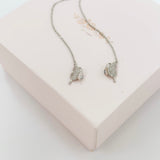 Gift idea Gift for her Made in Korea  Cubic Zirconia 925 Sterling Silver  No Piercing Jewelry Dainty Minimalist Dainty Daily wear korean earrings bracelet jewellery Malaysia necklace korean jewellery rings earrings malaysia korean style earrings malaysia jewellery jewelry  jewellery accessories s925 sterling silver rantai leher love necklace hypoallergenic earrings birthday gift gift set premium gift online gift shop bridesmaid gift aurelia atelier love diamond pendant 项链 925纯银 莫桑石