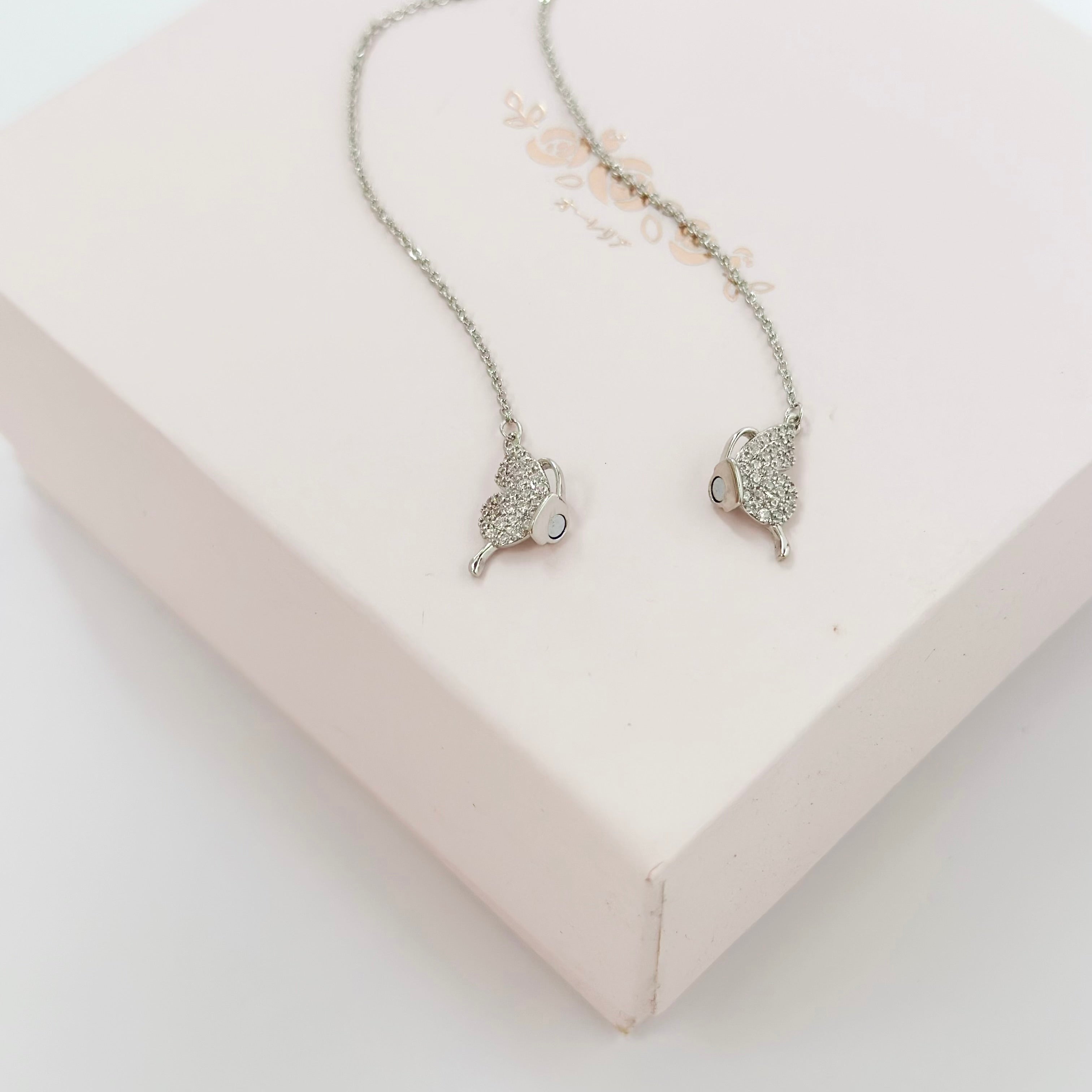 Gift idea Gift for her Made in Korea  Cubic Zirconia 925 Sterling Silver  No Piercing Jewelry Dainty Minimalist Dainty Daily wear korean earrings bracelet jewellery Malaysia necklace korean jewellery rings earrings malaysia korean style earrings malaysia jewellery jewelry  jewellery accessories s925 sterling silver rantai leher love necklace hypoallergenic earrings birthday gift gift set premium gift online gift shop bridesmaid gift aurelia atelier love diamond pendant 项链 925纯银 莫桑石