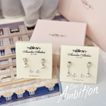 Zhao Lu Si’s Style, Love’s Ambition Earrings, c-drama earrings, chinese drama, c-drama, Xu Yan earrings, Qiao Yan earrings, classic pearl earrings, drop pearl earrings, 
Gift set for her / hadiah untuk wanita / 送给她的礼物。Perfect for best friend / sahabat baik / 最好的朋友。Includes beloved earrings, bracelet, and ring / 心爱的耳环、手链和戒指。Made in Korea / 制造于韩国 /.Dainty jewellery / 简约精致首饰 / barang kemas halus. 925 sterling silver / 925纯银 / perak tulen 925. Anti-tarnish / 防氧化 / tahan karat. Suitable for daily wear
