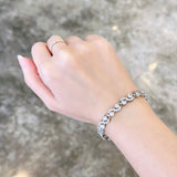 Silver Luminara Tennis Bracelet