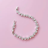 Silver Luminara Tennis Bracelet