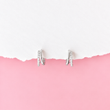 Mia Huggie Hoop Earrings