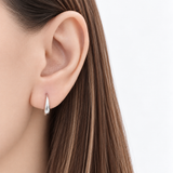 Noe Huggie Hoop Earrings