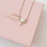 Silver Rue Necklace