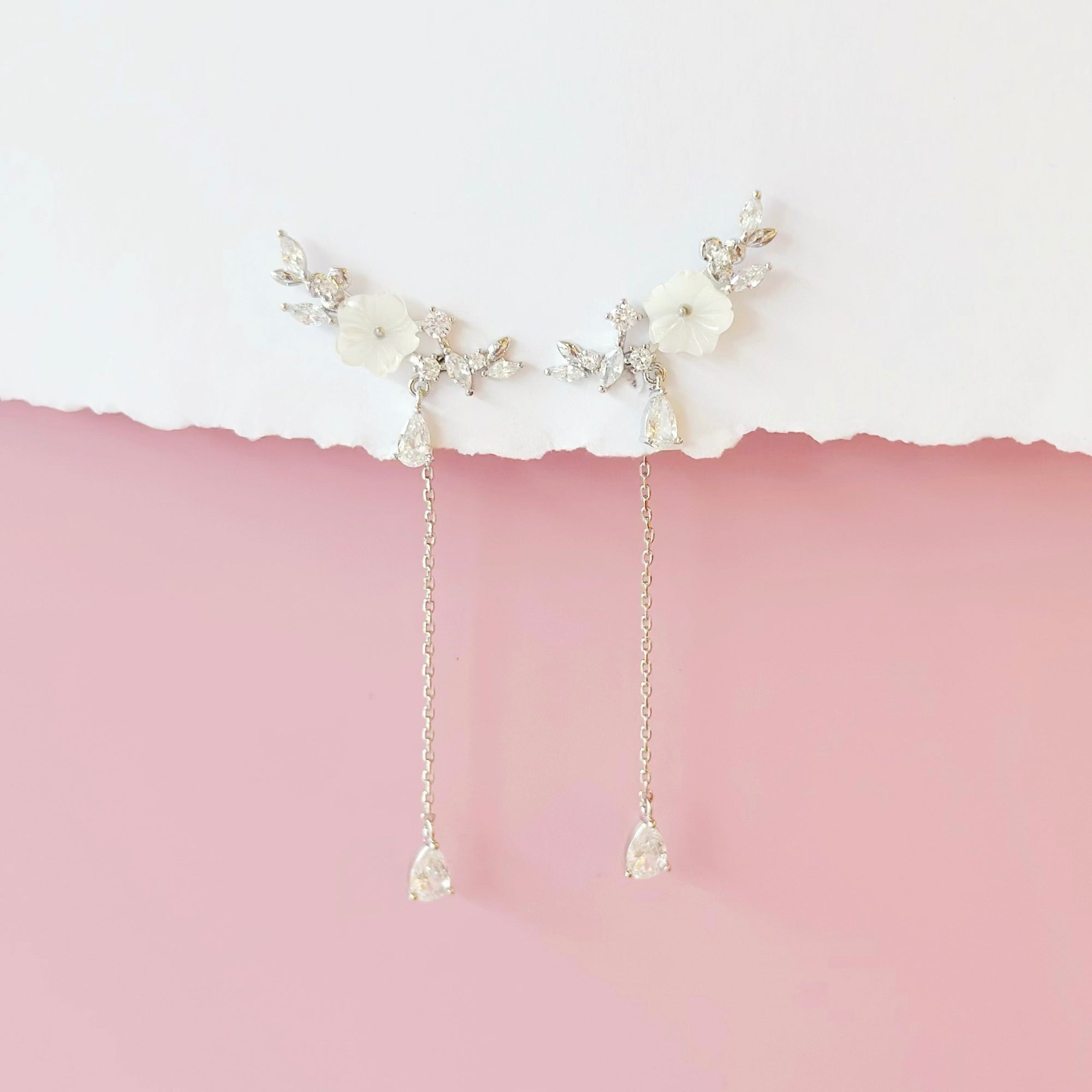 Made in Korea Earrings Korean Anting Cubic Zirconia Bride Bridal Dinner 925 Sterling Silver Fashion Costume Jewellery Online Malaysia Shopping Trendy No Piercing Special Perfect Gift From Heart For Your Loved One Accessory Gift for her Rose Gold Korea Made Earrings Korean Jewellery Jewelry Local Brand in Malaysia Cubic Zirconia Dainty Delicate Minimalist Jewellery Jewelry Bride Clip On Earrings Silver Christmas Gift Set Xmas Silver snowman wreath candy cane present gift for her gift ideas 2 way earrings