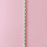 Silver Vanya Diamond Clover Tennis Bracelet