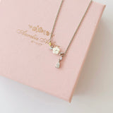Silver Winter Jasmine Necklace
