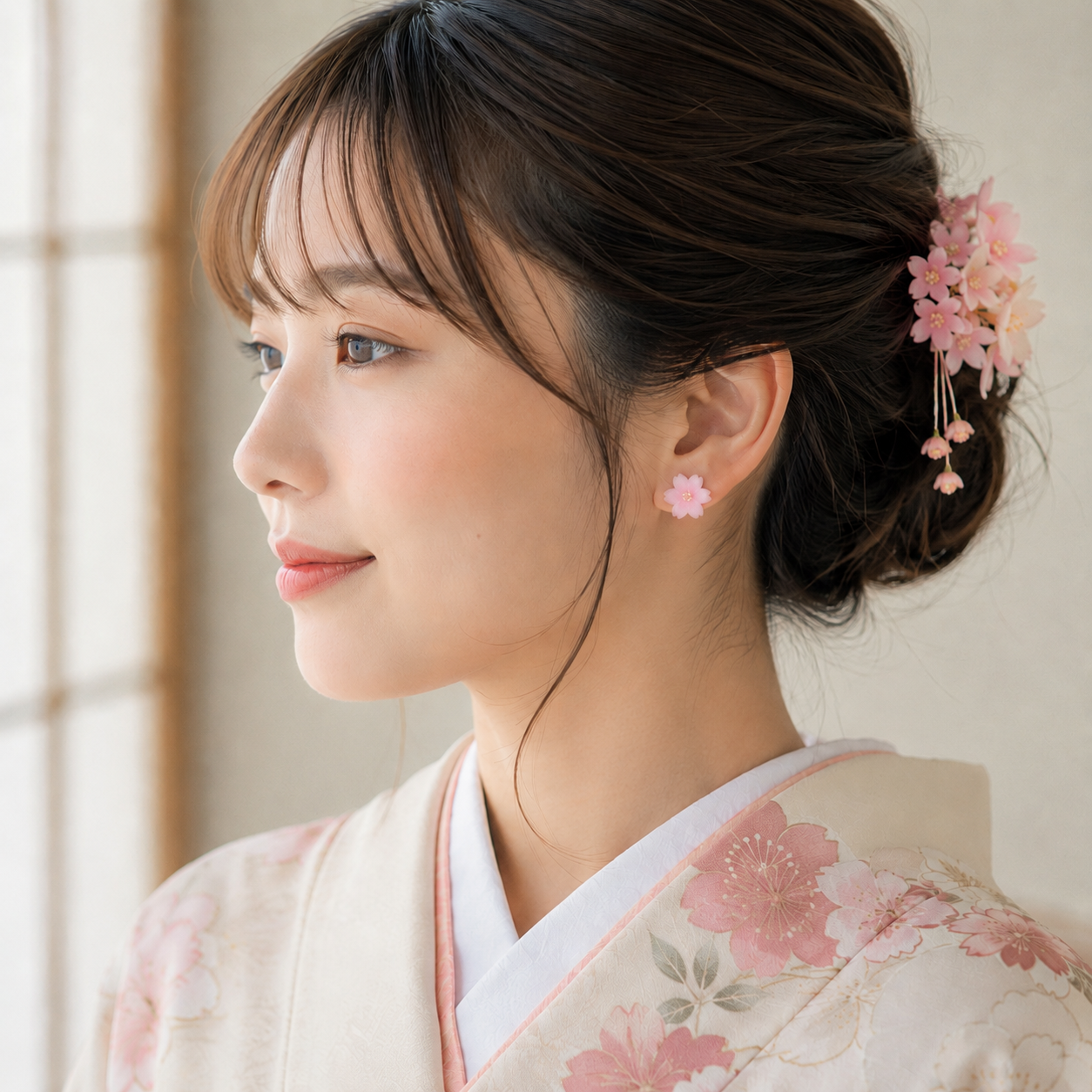 Yamazakura Earrings ヤマザクラ