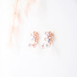 Rose Gold Ixia Earrings