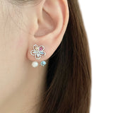Silver Ixia Earrings