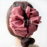 Ribbon hair clip Ribbon hair claw Bow Claw clip Hair accessory Korean hair accessory Jewelry Dainty Minimalist malaysia jewellery Made in Korea online gift shop Aurelia Atelier made in korea jewelry fashion jewellery malaysia earrings online shop malaysia korean style hair accessory malaysia jewellery jewelry Ribbon hair tie Hairband Hair ribbon scarf Headband Scrunchies Chiffon hair bow Chiffon hair claw clip Hypoallergenic 韩国ins蝴蝶吊坠发夹 INS 风 首饰 发饰 发夹专卖店 韩国发饰 韩国饰品 韩国耳环 rambut jepit Jepit rambut korea