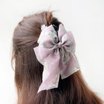 Ribbon hair clip Ribbon hair claw Bow Claw clip Hair accessory  Korean hair accessory  Jewelry Dainty Minimalist malaysia jewellery Made in Korea  online gift shop Aurelia Atelier made in korea jewelry fashion jewellery malaysia earrings online shop malaysia korean style hair accessory  malaysia jewellery jewelry  Ribbon hair tie Hairband Hair ribbon scarf Headband Scrunchies Chiffon hair bow Chiffon hair claw clip Hypoallergenic  韩国ins蝴蝶吊坠发夹 INS 风 首饰 发饰 发夹专卖店 韩国发饰 韩国饰品 韩国耳环 rambut jepit Jepit rambut korea