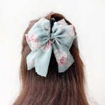 Ribbon hair clip Ribbon hair claw Bow Claw clip Hair accessory  Korean hair accessory  Jewelry Dainty Minimalist malaysia jewellery Made in Korea  online gift shop Aurelia Atelier made in korea jewelry fashion jewellery malaysia earrings online shop malaysia korean style hair accessory  malaysia jewellery jewelry  Ribbon hair tie Hairband Hair ribbon scarf Headband Scrunchies Chiffon hair bow Chiffon hair claw clip Hypoallergenic  韩国ins蝴蝶吊坠发夹 INS 风 首饰 发饰 发夹专卖店 韩国发饰 韩国饰品 韩国耳环 rambut jepit Jepit rambut korea