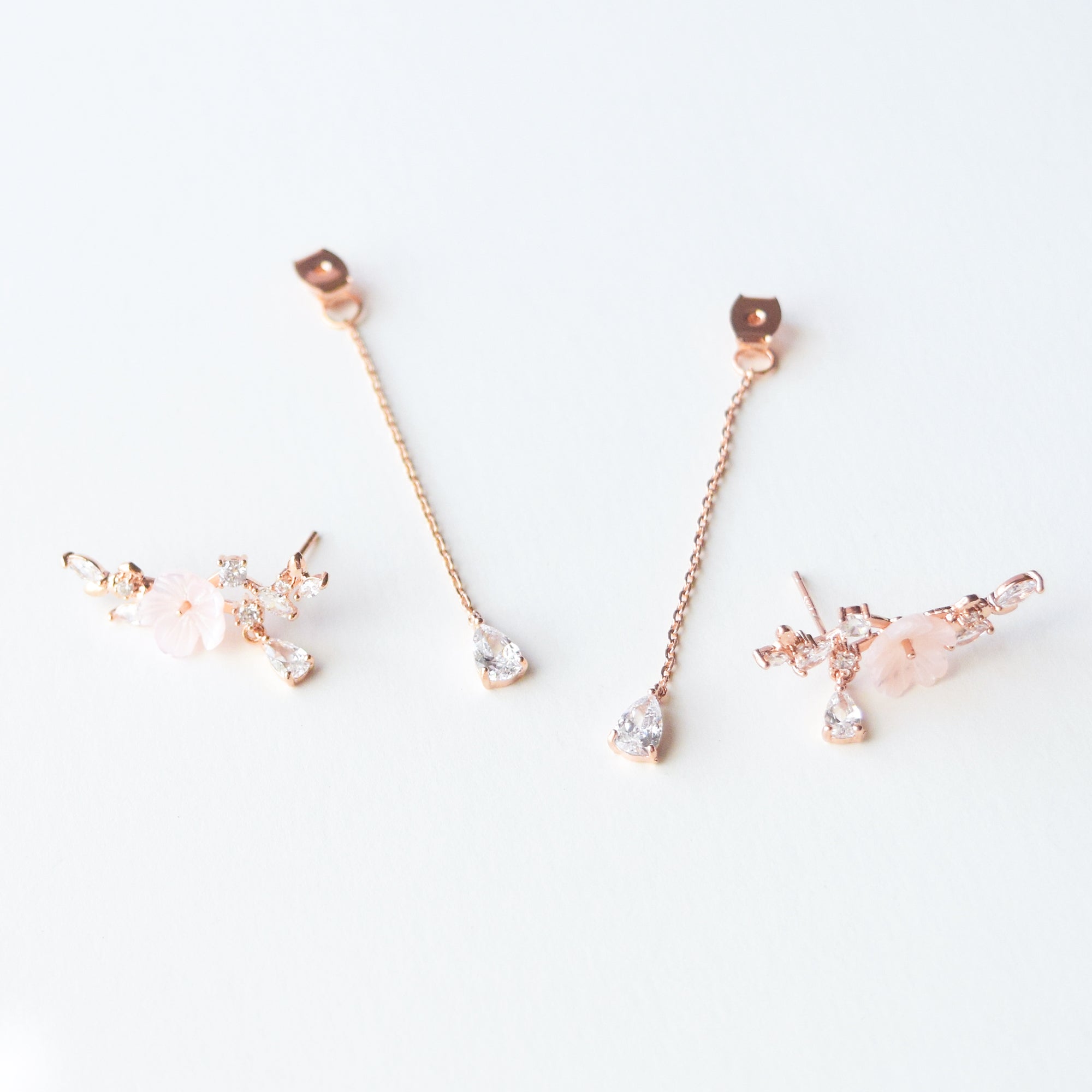Made in Korea Earrings Korean Anting Cubic Zirconia Bride Bridal Dinner 925 Sterling Silver Fashion Costume Jewellery Online Malaysia Shopping Trendy No Piercing Special Perfect Gift From Heart For Your Loved One Accessory Gift for her Rose Gold Korea Made Earrings Korean Jewellery Jewelry Local Brand in Malaysia Cubic Zirconia Dainty Delicate Minimalist Jewellery Jewelry Bride Clip On Earrings Silver Christmas Gift Set Xmas Silver snowman wreath candy cane present gift for her gift ideas 2 way earrings