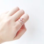 Rose Gold Made in Korea Earrings Korean Anting Cubic Zirconia Jewellery Malaysia Instagram 925 Sterling Silver hypoallergenic Instagram gift shops Jewellery Online Malaysia Shopping No Piercing Perfect Gift special gift Loved One Online jewellery Malaysia Gift for her Rose Gold Korea Made Earrings Korean Jewellery Jewelry Local Brand in Malaysia Cubic Zirconia Dainty Delicate Minimalist Jewellery Jewelry Bride ring cincin Silver Gift Set present gift for her gift ideas
