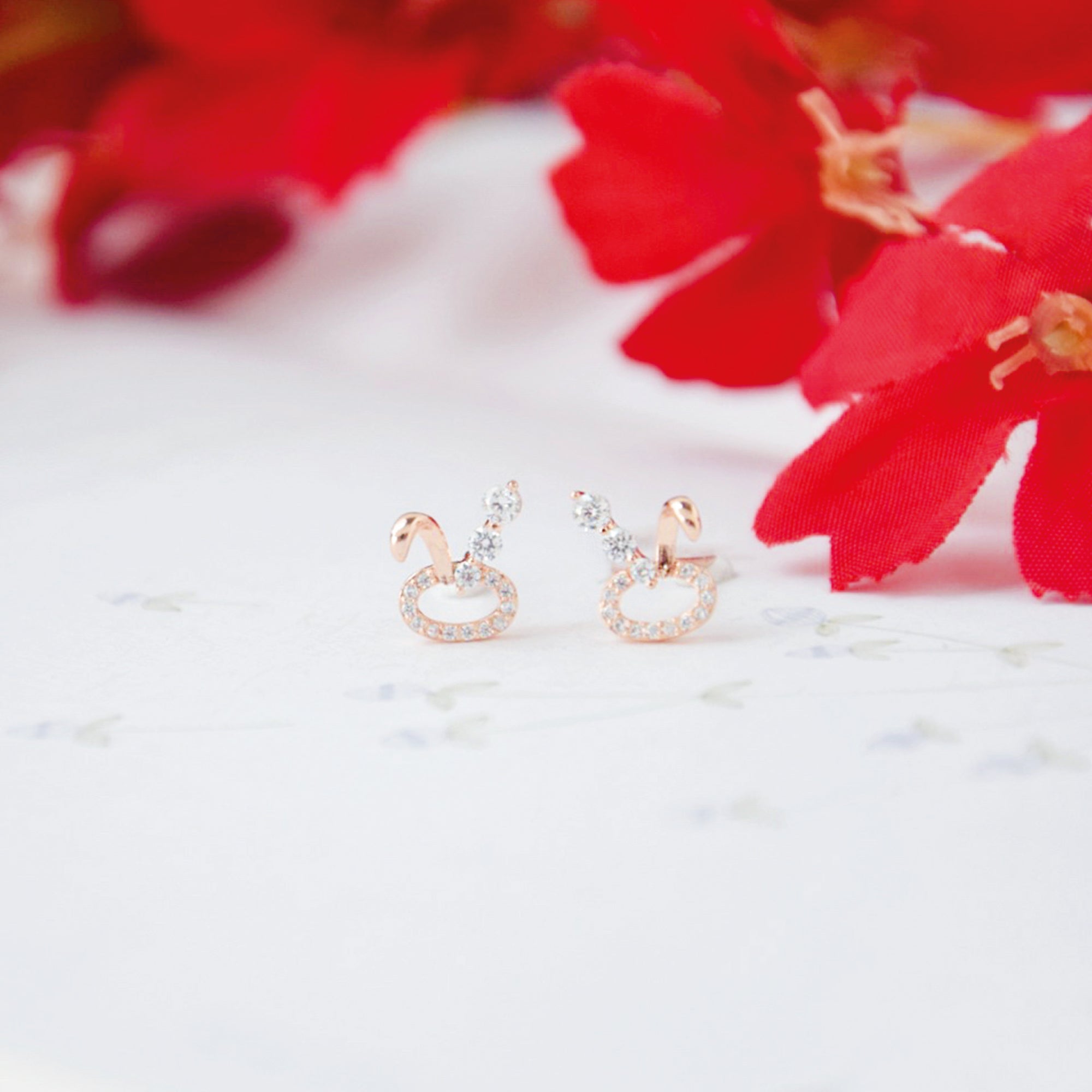 Generic 1 Pair Women Dangle Earrings Asymmetrical Heart Korean Style Drop  Earrings for Party Wedding Banquet