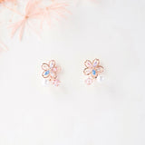 Rose Gold Ixia Earrings