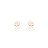 Rose Gold Mini Dancre Earrings