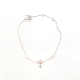 Silver Saturn Bracelet