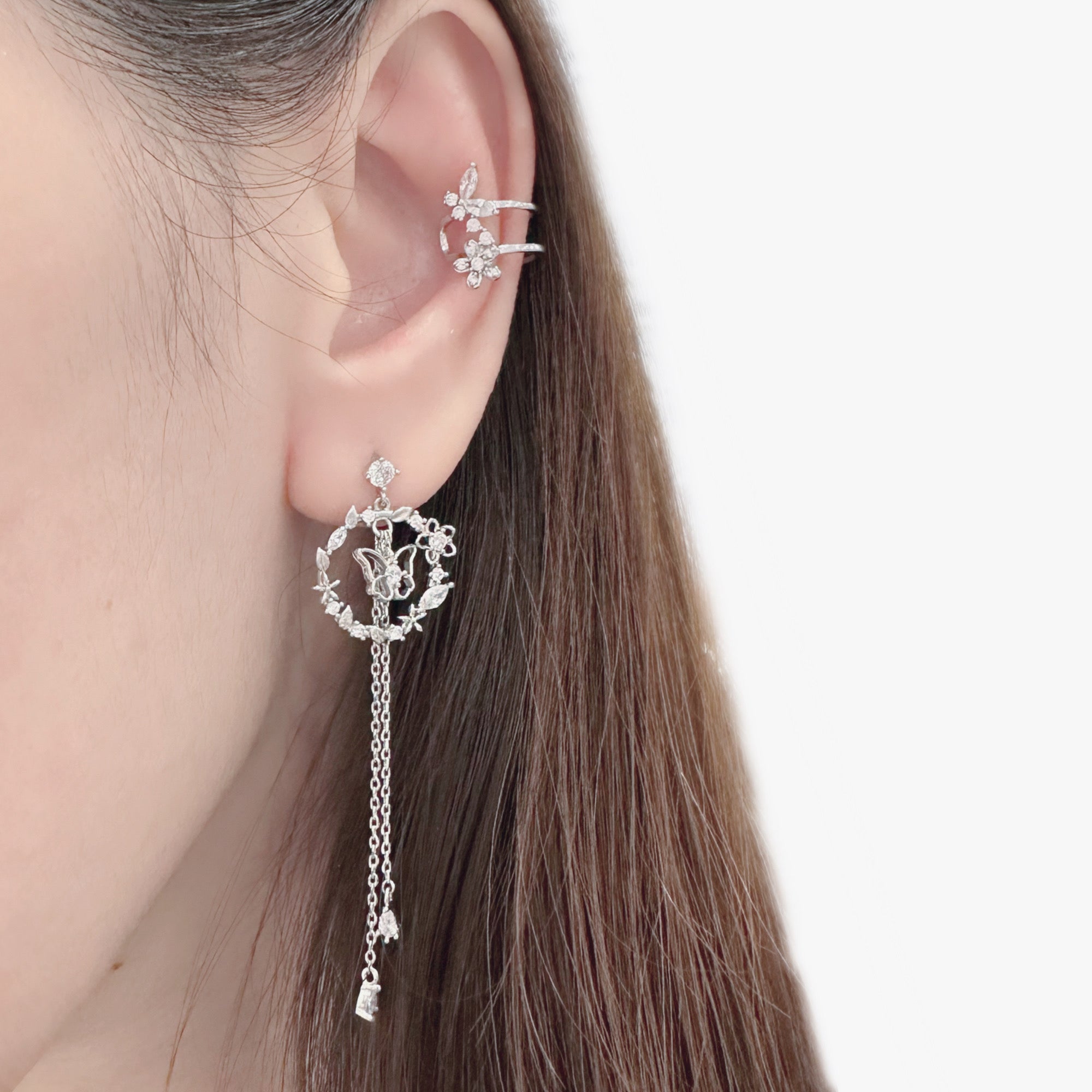 Rose Gold Made in Korea Earrings Korean Anting Cubic Zirconia Jewellery Malaysia Instagram 925 Sterling Silver hypoallergenic Instagram gift shops Jewellery Online Malaysia Shopping No Piercing Perfect Gift special gift Loved One Online jewellery Malaysia Gift for her Rose Gold Korea Made Earrings Korean Jewellery Jewelry Local Brand in Malaysia Cubic Zirconia Dainty Delicate Minimalist Jewellery Jewelry Bride Clip On Earrings Silver Gift Set present gift for her gift ideas earcuff ear cuff non piercing