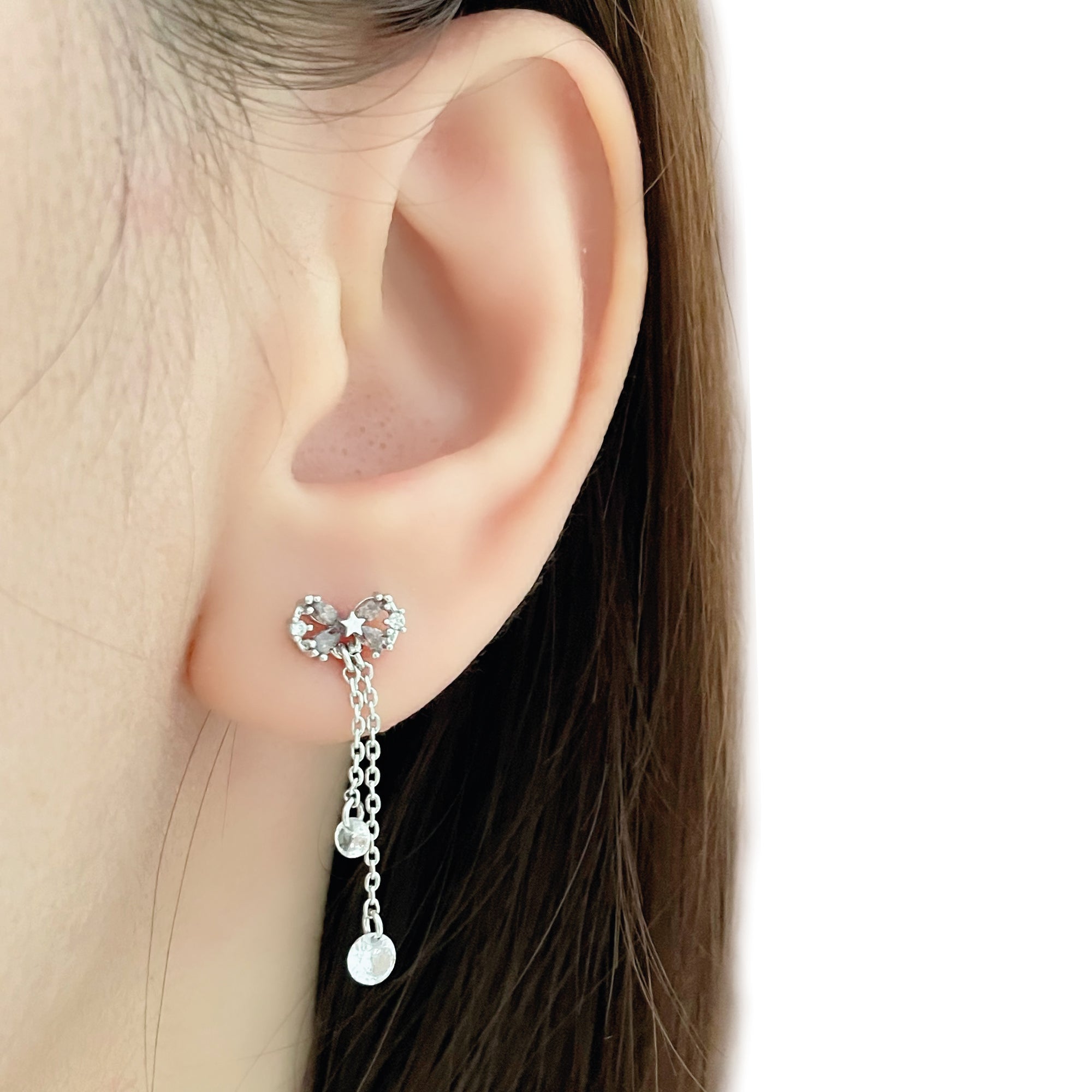 Made in Korea Earrings Korean Anting Cubic Zirconia Bride Bridal Dinner 925 Sterling Silver Fashion Costume Jewellery Online Malaysia Shopping Trendy No Piercing Special Perfect Gift From Heart For Your Loved One Accessory Gift for her Rose Gold Korea Made Earrings Korean Jewellery Jewelry Local Brand in Malaysia Cubic Zirconia Dainty Delicate Minimalist Jewellery Jewelry Bride Clip On Earrings Silver Christmas Gift Set Xmas Silver snowman butterfly present gift for her gift ideas