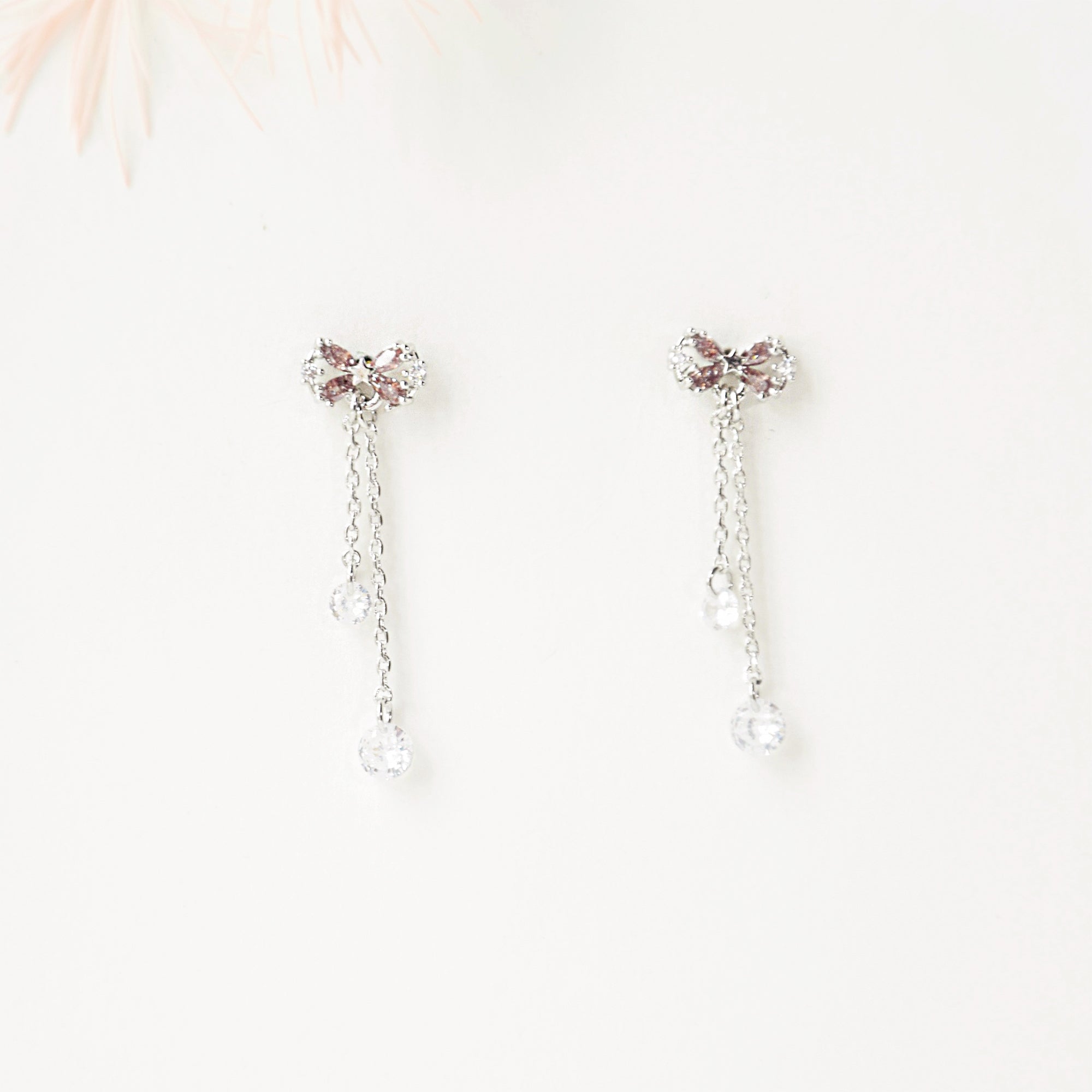 Made in Korea Earrings Korean Anting Cubic Zirconia Bride Bridal Dinner 925 Sterling Silver Fashion Costume Jewellery Online Malaysia Shopping Trendy No Piercing Special Perfect Gift From Heart For Your Loved One Accessory Gift for her Rose Gold Korea Made Earrings Korean Jewellery Jewelry Local Brand in Malaysia Cubic Zirconia Dainty Delicate Minimalist Jewellery Jewelry Bride Clip On Earrings Silver Christmas Gift Set Xmas Silver snowman butterfly present gift for her gift ideas