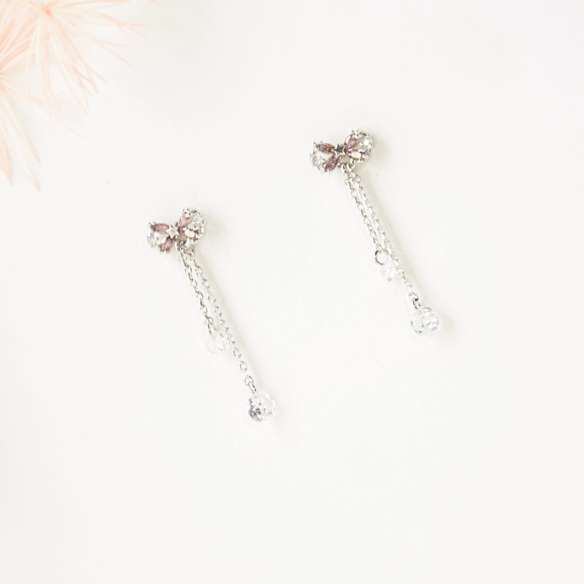 Made in Korea Earrings Korean Anting Cubic Zirconia Bride Bridal Dinner 925 Sterling Silver Fashion Costume Jewellery Online Malaysia Shopping Trendy No Piercing Special Perfect Gift From Heart For Your Loved One Accessory Gift for her Rose Gold Korea Made Earrings Korean Jewellery Jewelry Local Brand in Malaysia Cubic Zirconia Dainty Delicate Minimalist Jewellery Jewelry Bride Clip On Earrings Silver Christmas Gift Set Xmas Silver snowman butterfly present gift for her gift ideas