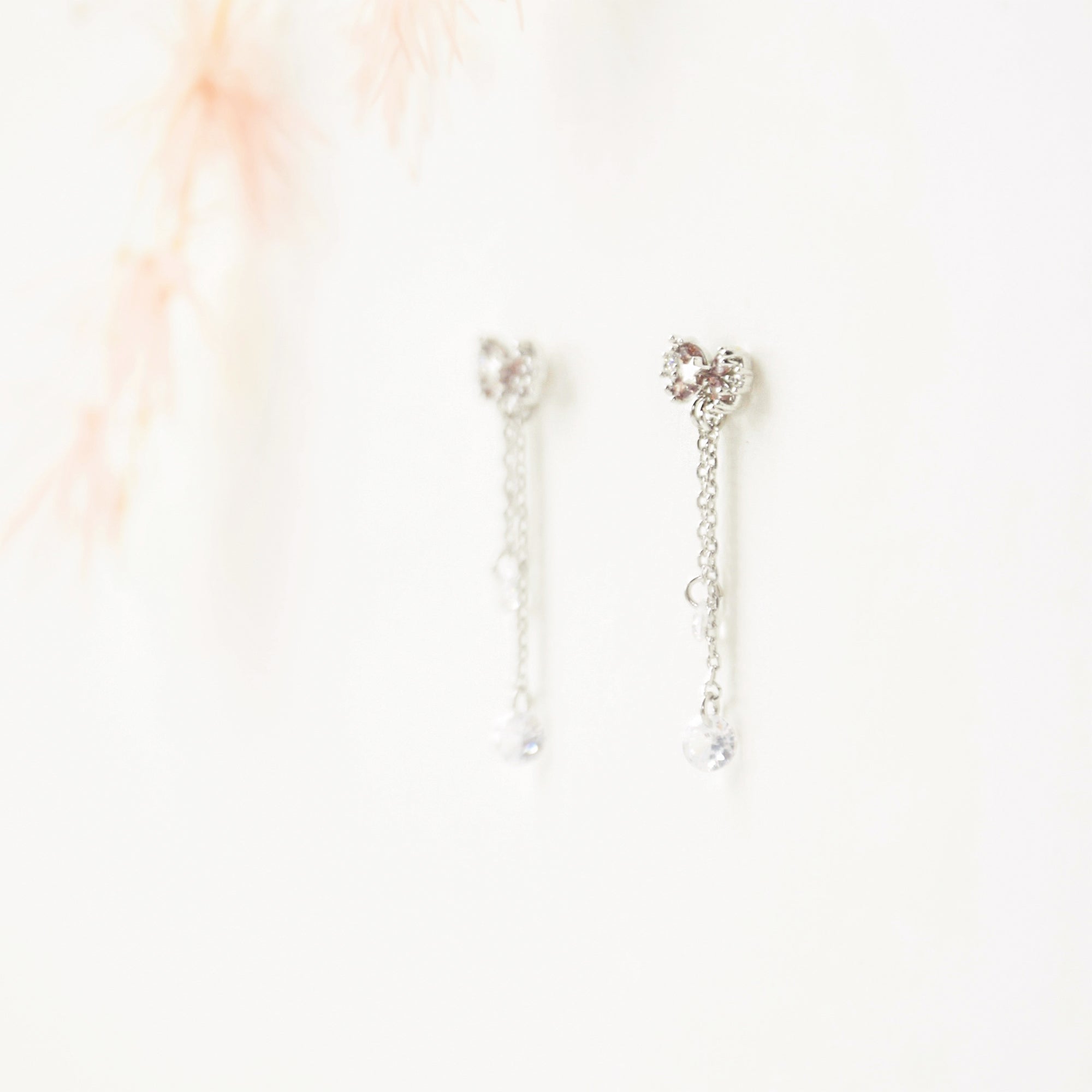 Made in Korea Earrings Korean Anting Cubic Zirconia Bride Bridal Dinner 925 Sterling Silver Fashion Costume Jewellery Online Malaysia Shopping Trendy No Piercing Special Perfect Gift From Heart For Your Loved One Accessory Gift for her Rose Gold Korea Made Earrings Korean Jewellery Jewelry Local Brand in Malaysia Cubic Zirconia Dainty Delicate Minimalist Jewellery Jewelry Bride Clip On Earrings Silver Christmas Gift Set Xmas Silver snowman butterfly present gift for her gift ideas