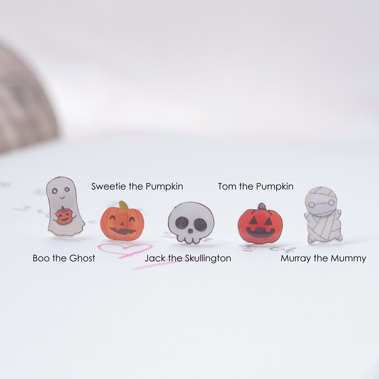 Handmade in Malaysia Earrings Anting Stainless Steel Accessory Fashion Fancy Stylish Costume Jewellery Online Malaysia Shopping Trendy Accessories Daily Wear Jewelry Dainty Minimalist Delicate Clip On Earrings No Piercing Perfect Gift From Heart For Your Loved One Party Wear Happy Halloween