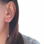 Rose Gold Made in Korea Earrings Korean Anting Cubic Zirconia Jewellery Malaysia Instagram 925 Sterling Silver hypoallergenic Instagram gift shops Jewellery Online Malaysia Shopping No Piercing Perfect Gift special gift Loved One Online jewellery Malaysia Gift for her Rose Gold Korea Made Earrings Korean Jewellery Jewelry Cubic Zirconia Dainty Delicate Minimalist Jewellery Jewelry Bride Clip On Earrings Silver Gift Set present gift for her gift ideas daily wear earrings spring earrings birthday gift