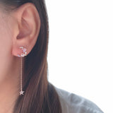 Rose Gold Made in Korea Earrings Korean Anting Cubic Zirconia Jewellery Malaysia Instagram 925 Sterling Silver hypoallergenic Instagram gift shops Jewellery Online Malaysia Shopping No Piercing Perfect Gift special gift Loved One Online jewellery Malaysia Gift for her Rose Gold Korea Made Earrings Korean Jewellery Jewelry Cubic Zirconia Dainty Delicate Minimalist Jewellery Jewelry Bride Clip On Earrings Silver Gift Set present gift for her gift ideas daily wear earrings spring earrings birthday gift