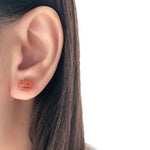 Handmade in Malaysia Earrings Anting Stainless Steel Accessory Fashion Fancy Stylish Costume Jewellery Online Malaysia Shopping Trendy Accessories Daily Wear Jewelry Dainty Minimalist Delicate Clip On Earrings No Piercing Perfect Gift From Heart For Your Loved One Party Wear Happy Halloween