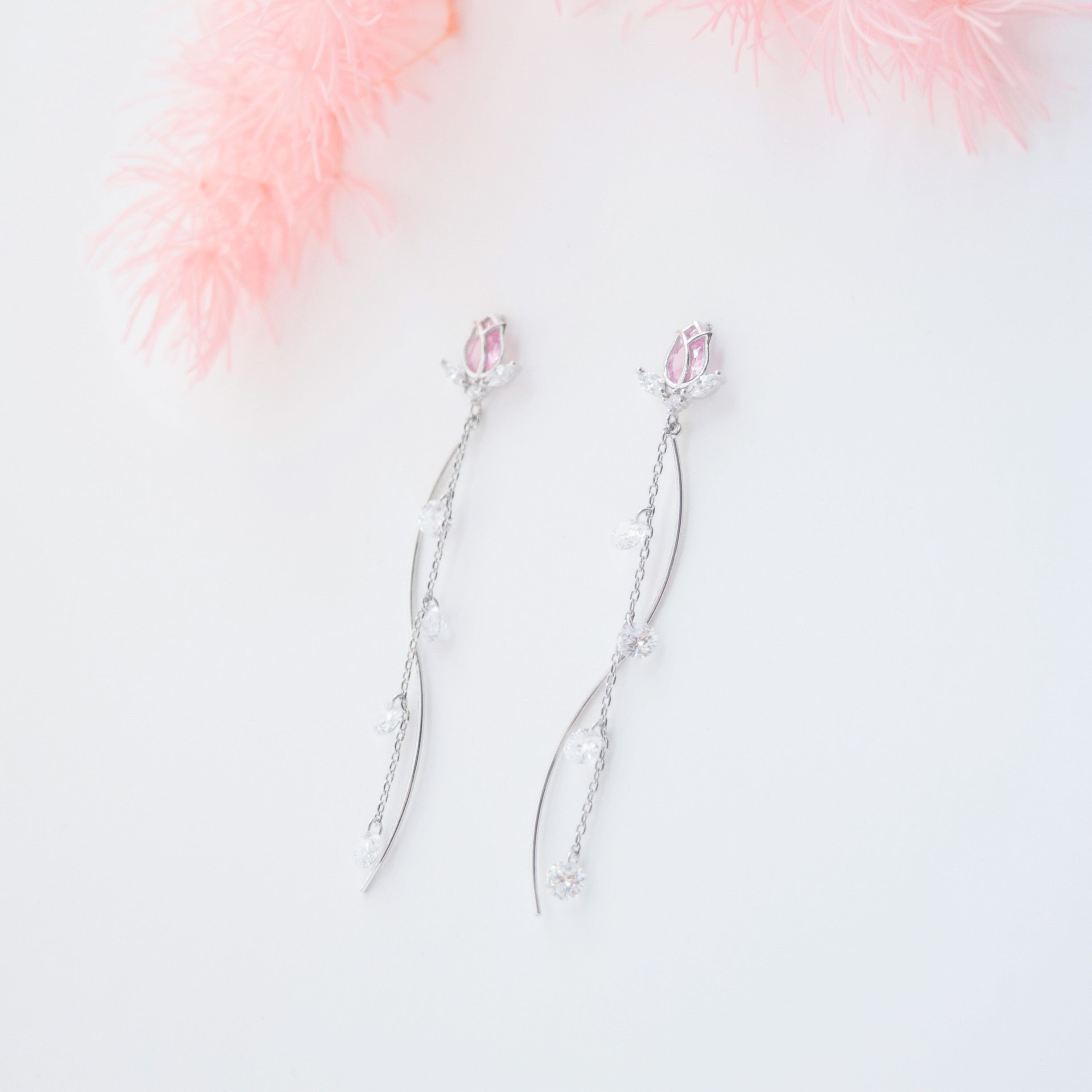 Rose Gold Made in Korea Earrings Korean Anting Cubic Zirconia Jewellery Malaysia Instagram 925 Sterling Silver hypoallergenic Instagram gift shops Jewellery Online Malaysia Shopping No Piercing Perfect Gift special gift Loved One Online jewellery Malaysia Gift for her Rose Gold Korea Made Earrings Korean Jewellery Jewelry Cubic Zirconia Dainty Delicate Minimalist Jewellery Jewelry Bride Clip On Earrings Silver Gift Set present gift for her gift ideas daily wear earrings spring earrings birthday gift