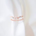 Rose Gold Ring Korea Made Rings Cubic Zirconia Stone 925 Silver Daily Wear Cincin Adjustable Gift For Her Surprise Jewellery Jewelry Malaysia Accessory